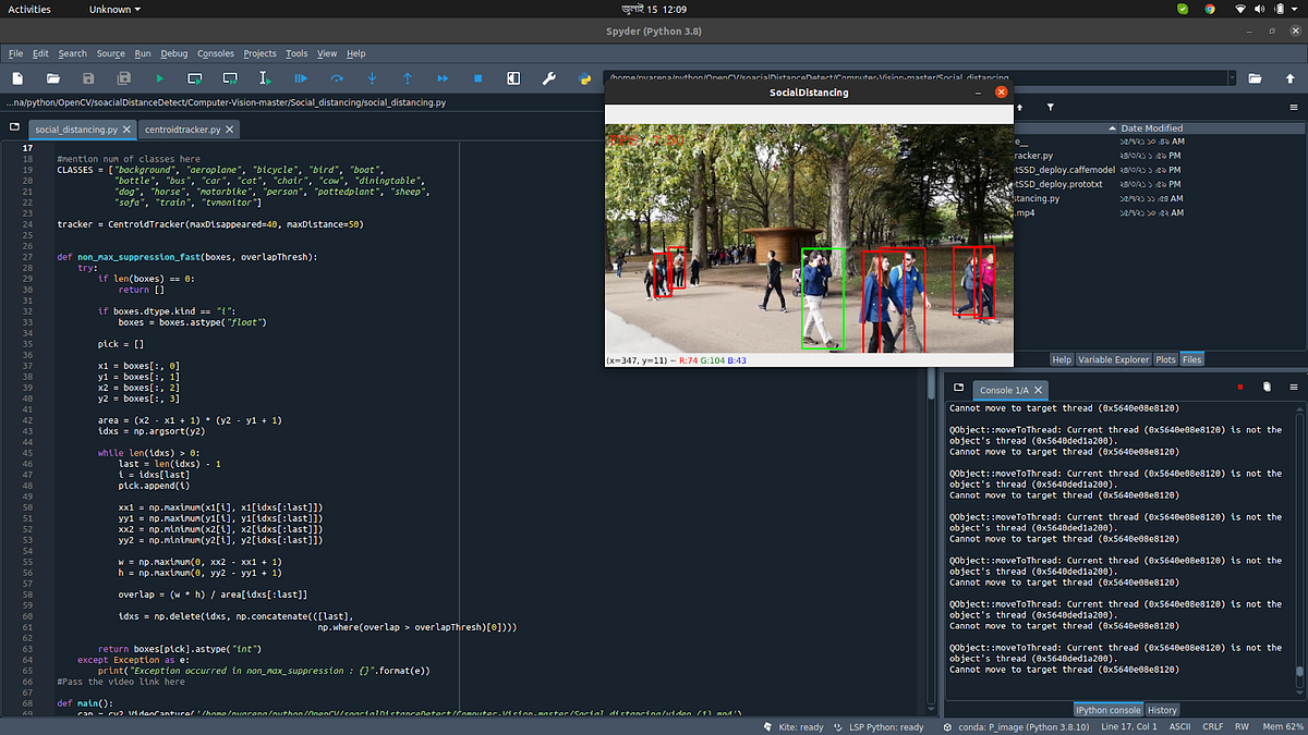 Verify Social Distancing with Python | by Shoaib Mehedi | Python in ...