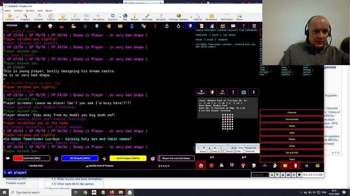 Multi-User | Dungeons: text-based up serving still games 0 fun