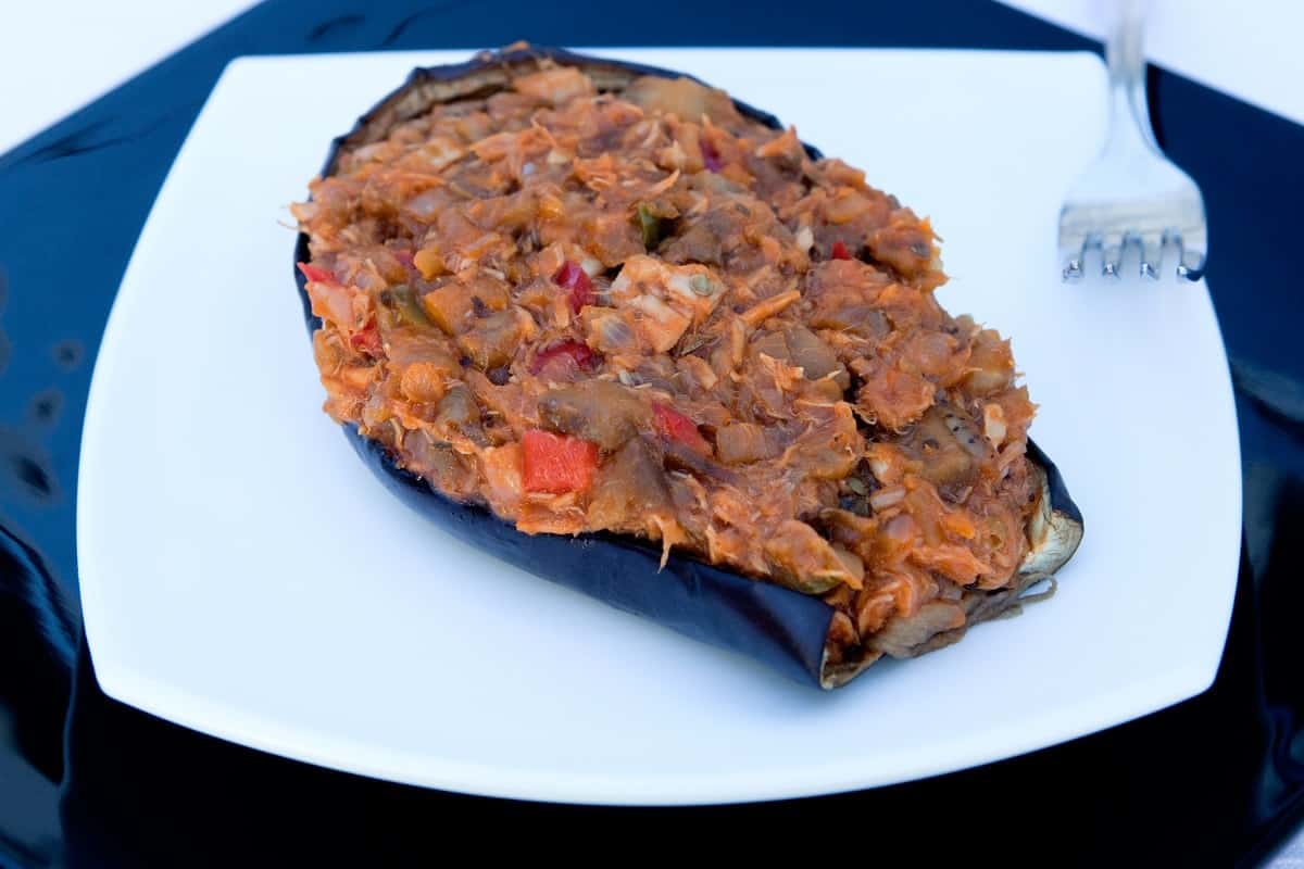 HOW TO MAKE TUNA STUFFED AUBERGINES Ali hassan Medium