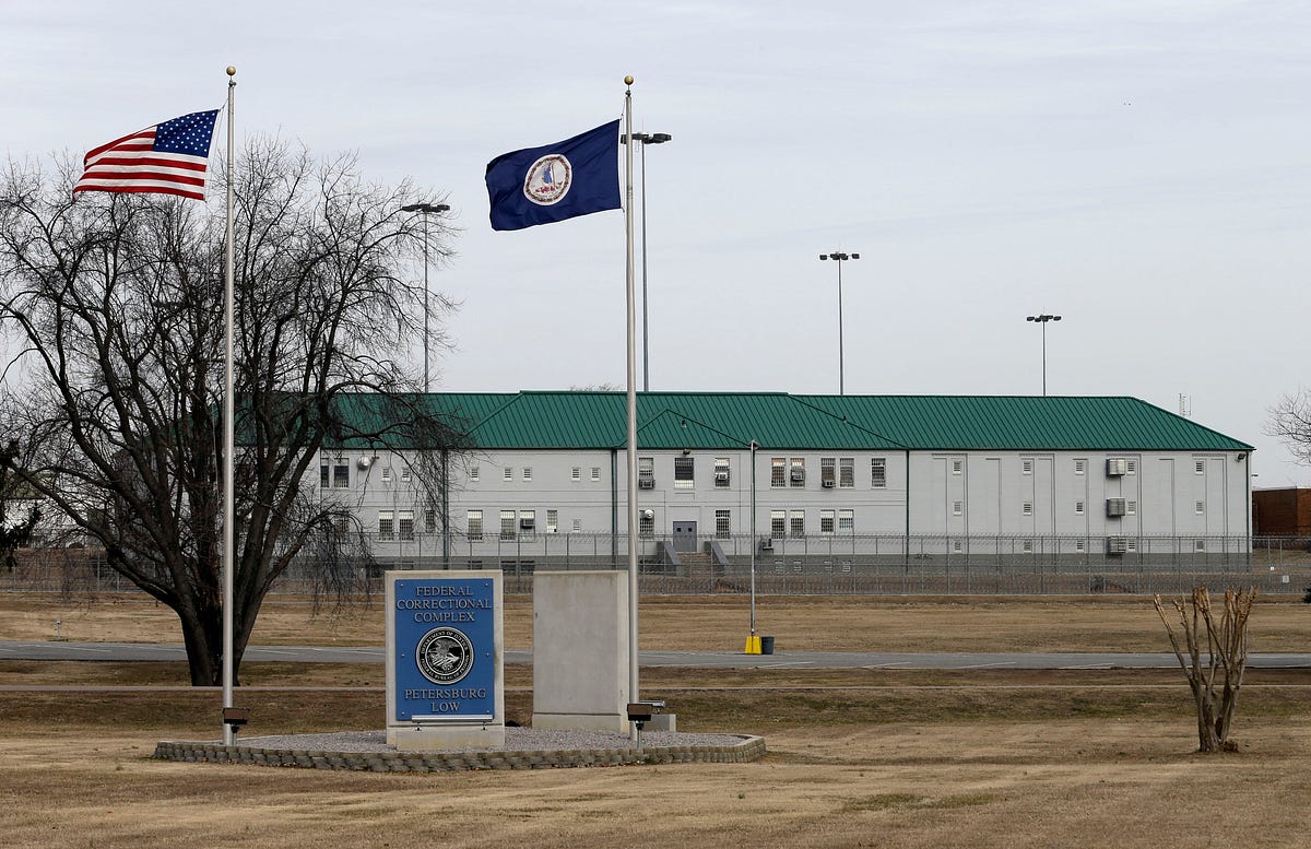 How to send books at Inmates to Federal Correctional Complex Petersburg