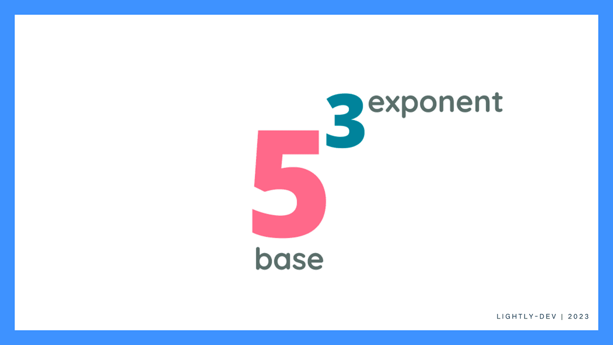 Exploring Exponentiation in JavaScript by Lightly | by Teamcode | Medium
