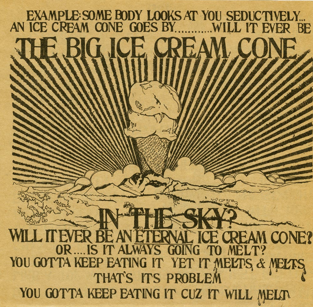 Ram Dass & The Big Ice Cream Cone in the Sky | by DJ Pangburn | Medium