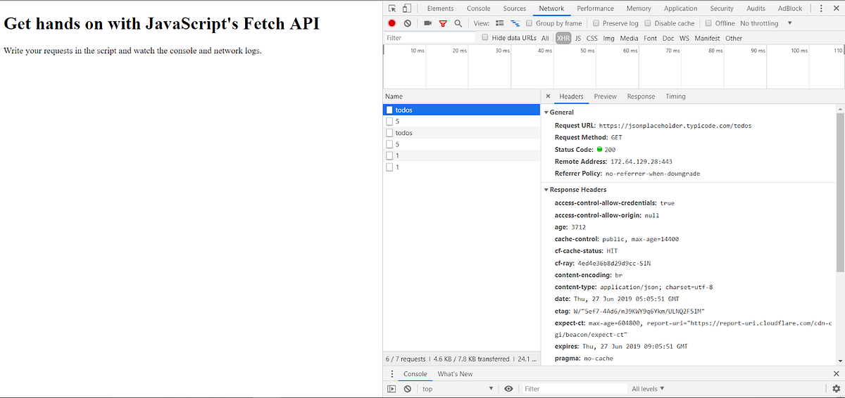 What are get post put patch delete a walkthrough with javascript s fetch api by 9cv9 hr 