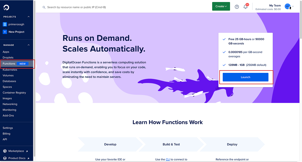 How to build a serverless contact form with Digital Ocean functions ...