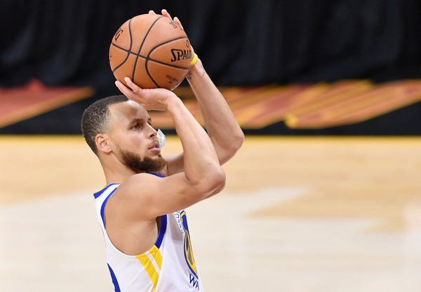 WATCH: Warrior Steph Curry Nails Absurd Hook 3-Pointer