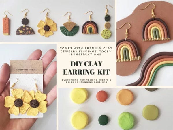 10 Best Polymer Clay Kits for Earrings and More, by Avery Smith