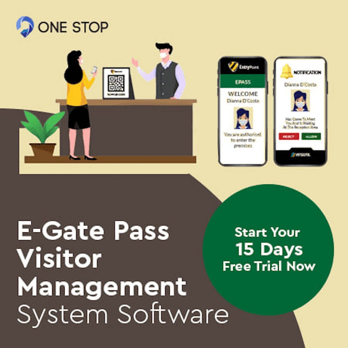 Gate pass management By Onestop Global Onestop Medium