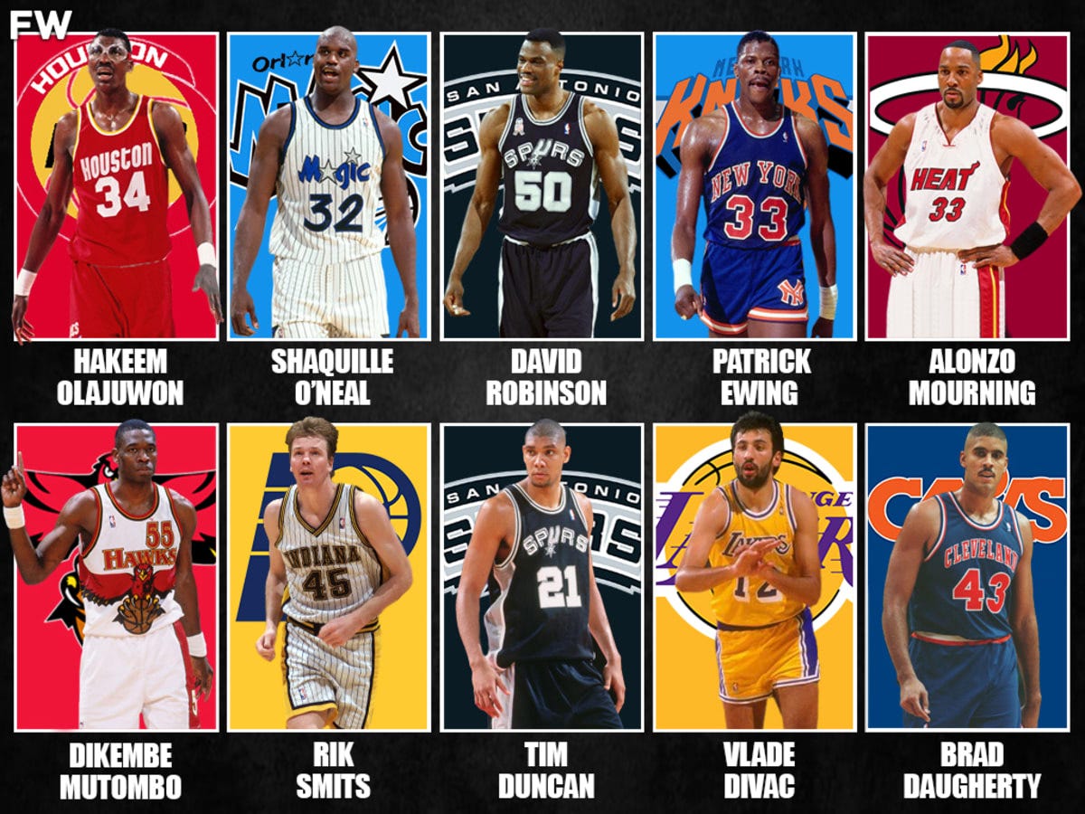 The 1990s A Golden Age of the NBA Center by Michael Phillips Sports Whatever Medium