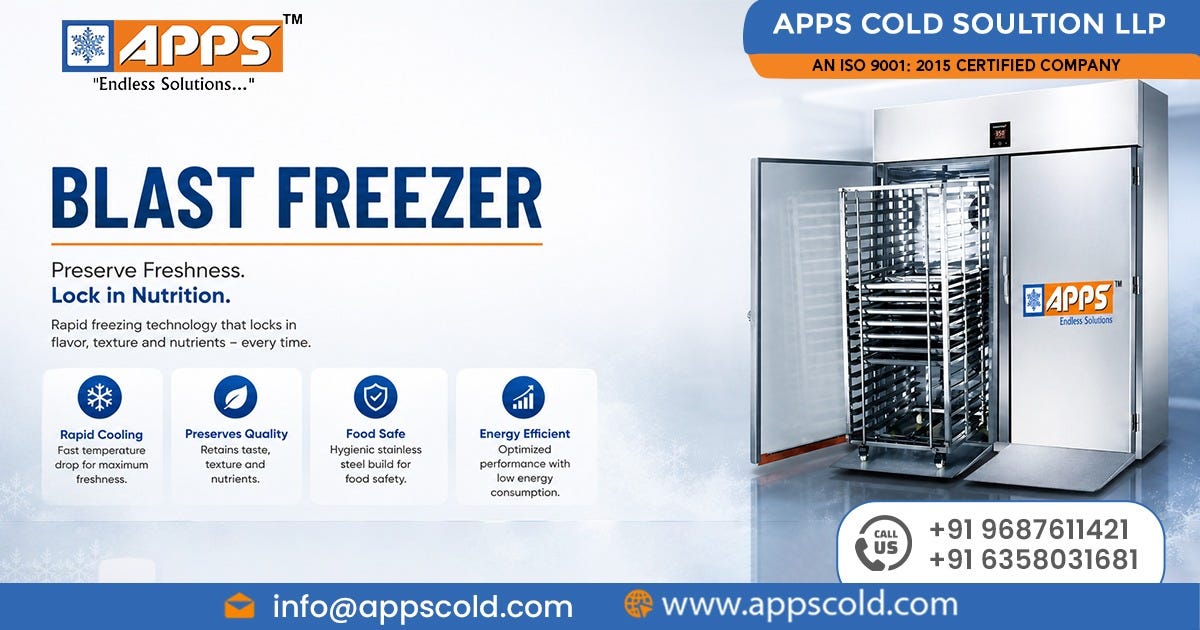 Blast Freezers in Madhya Pradesh