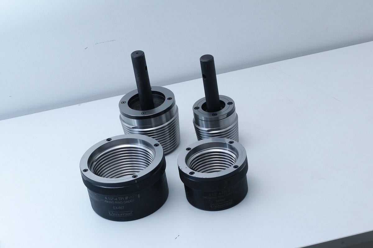 API Thread Gauges for Oilfield and Rotary Drilling Equipment by Third