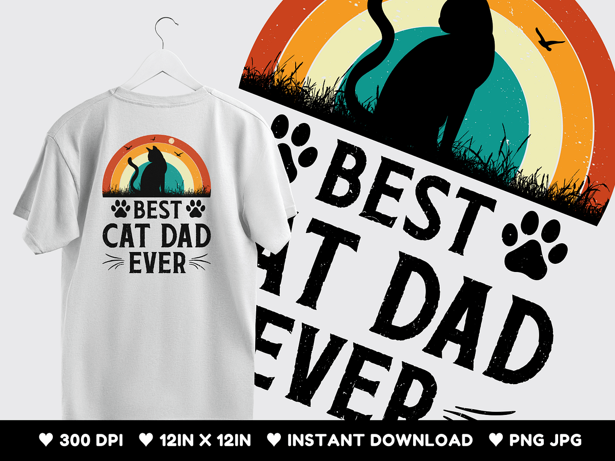 Best Cat Dad Ever 