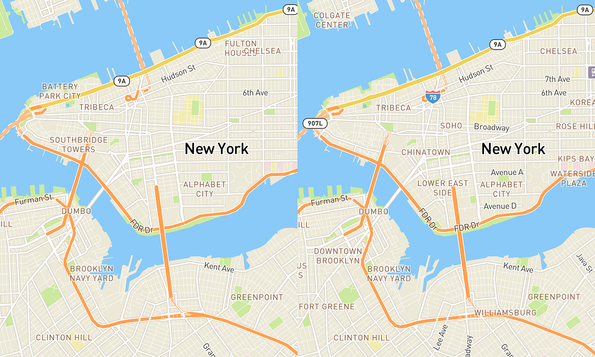Better label placement for Mapbox Mobile | by Mapbox | maps for developers