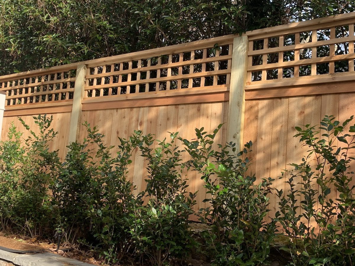 Wood Privacy Fence Ideas for a Stylish Backyard in Atlanta