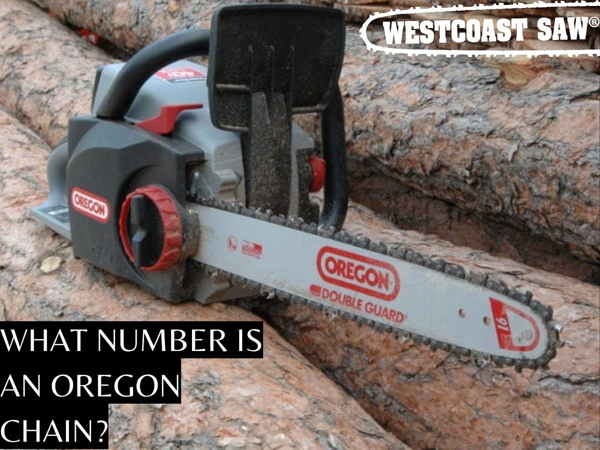 WHAT DO THE SYMBOLS ON THE CHAIN OF AN OREGON CHAINSAW MEAN? by