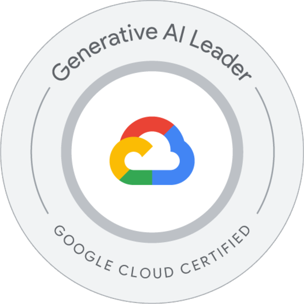 Generative AI Leader Certification Logo
