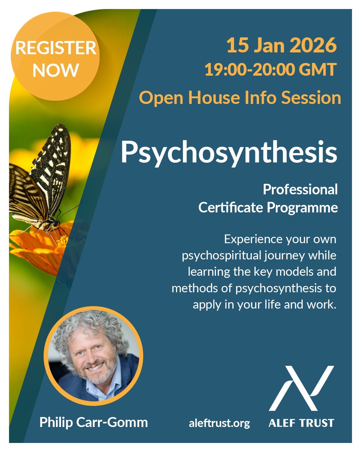 Psychosynthesis Certificate Programme 2026