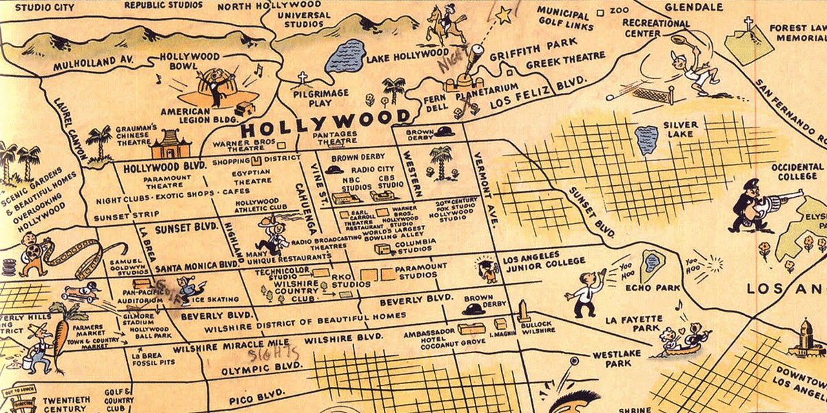 10 Unusual Maps of Los Angeles — The Bold Italic — San Francisco
