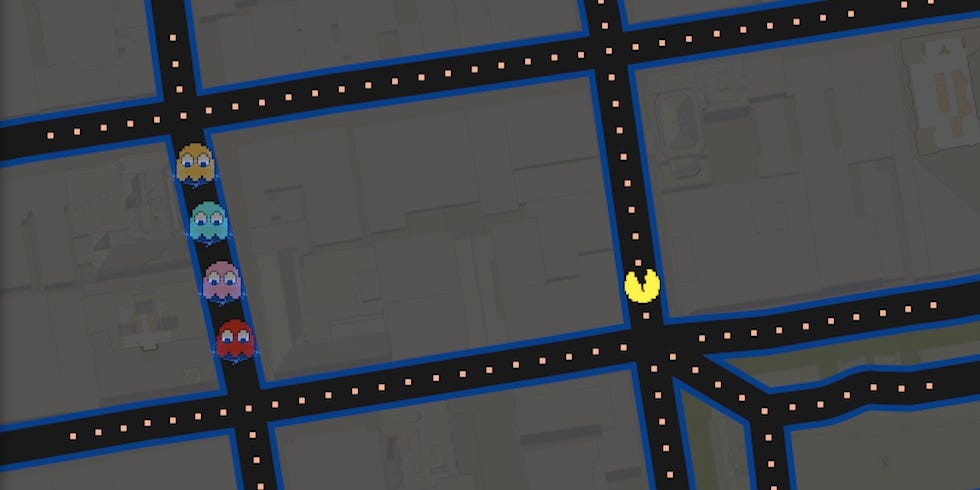 Play Pac Man Through the Streets of San Francisco