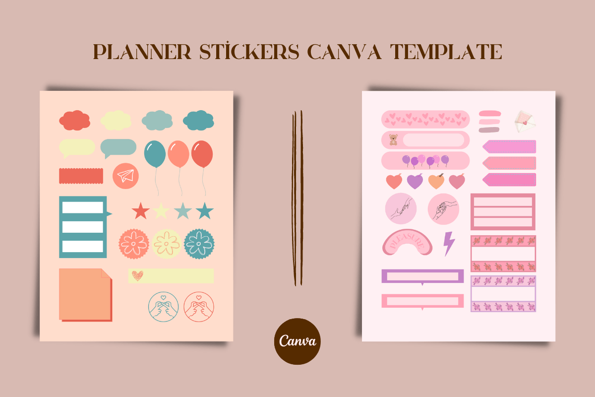 Planner Stickers Canva Template Free Download | by Neonnebula | Apr, 2024 |  Medium