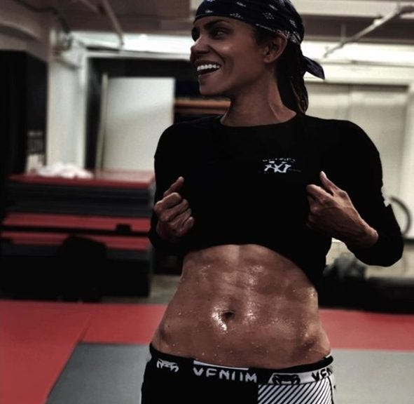 Halle Berry - Halle Berry Shares a Photo of Her Abs and We're All Jealous | by Shelia  Huggins | Medium