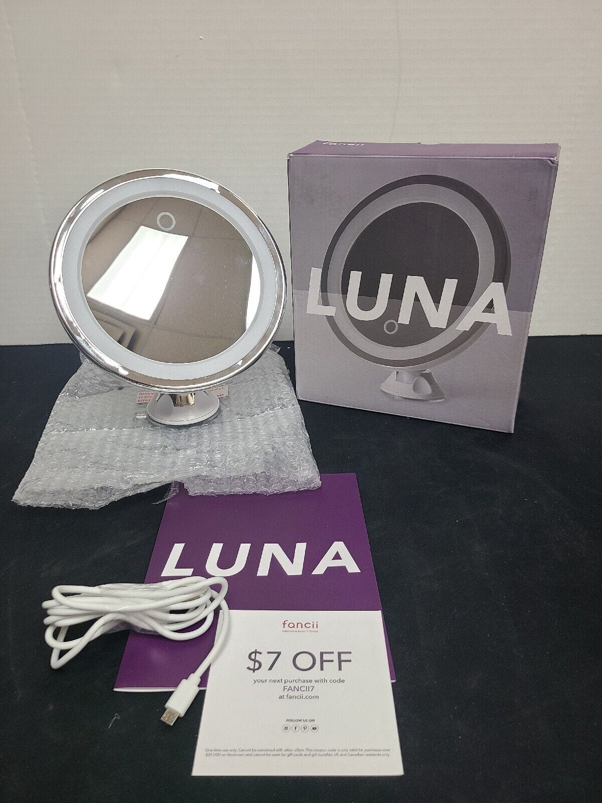 Fancii Luna 10X Magnifying Mirror With True Natural Light And Locking  Suction | by Shakir Khan | Medium