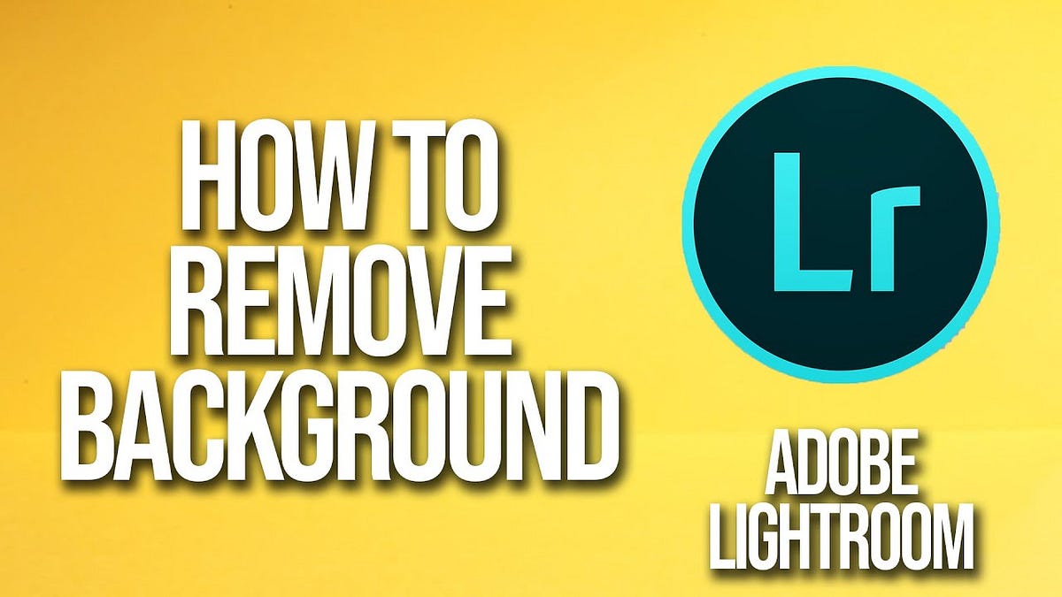 How to Remove Background in Lightroom? by Demoss Victoria Medium