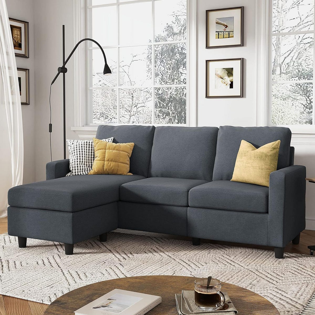 HONBAY Convertible Sectional Sofa Review: Perfect for Small Spaces | by