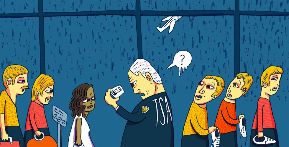 Image of: Who Is More Likely to Get Stopped by the TSA? — The Bold Italic — San Francisco