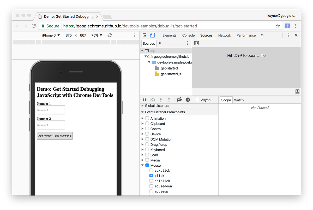 Learn How To Debug JavaScript with Chrome DevTools
