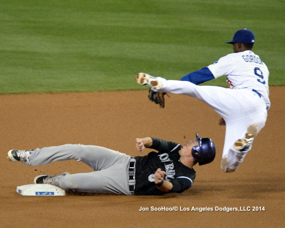 Photos: Rockies vs. Dodgers, August 3, 2016