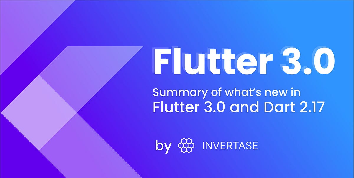 What’s New In Flutter 3. It’s time for a stable flutter release… | by ...