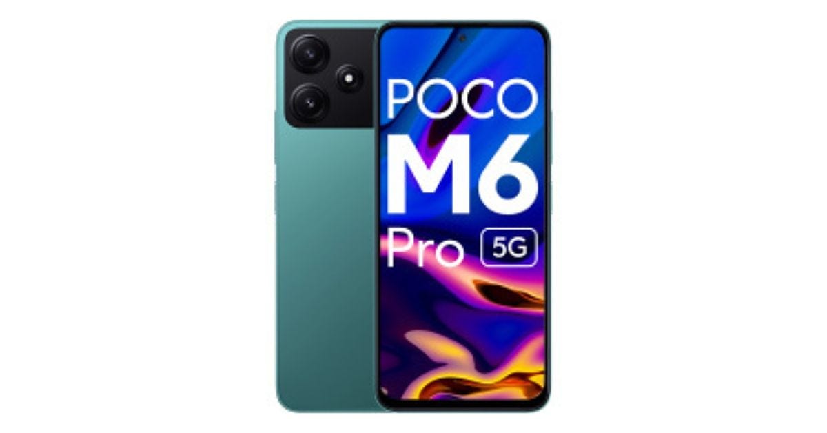 POCO M6 Pro 5G (BLACK 128 GB 6GB RAM) 6.79 inch 50MP Dual Sim Global Version