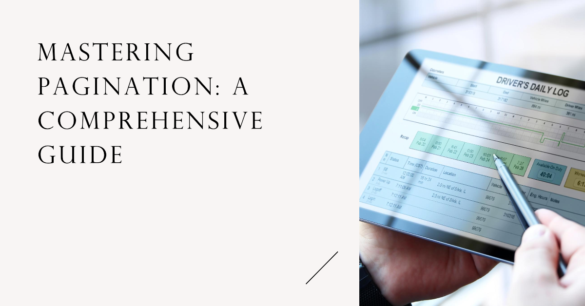 What is pagination in web development know everything by blog sea