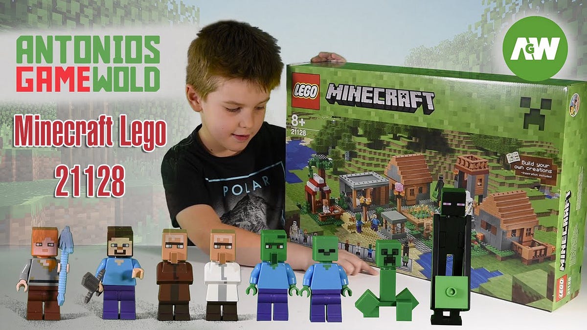 Lego Mindcraft Village 21128 Set review — Lego Fun for Kids! — YouTube | by  innakazagrandi | Medium