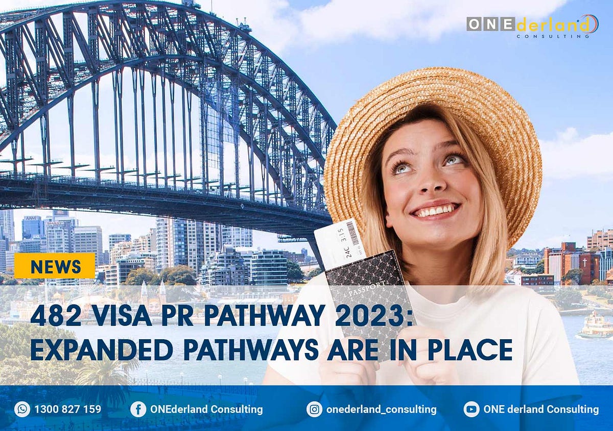 482 Visa Latest News 482 Visa PR Pathway Gets Broaden in 2023! by ONEderland Consulting Jul
