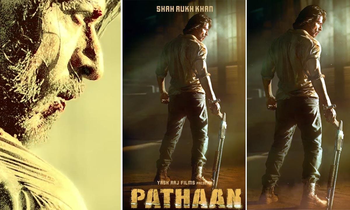 Shah Rukh Khan’s Raw And Rugged First Look Poster From Pathaan is Out.