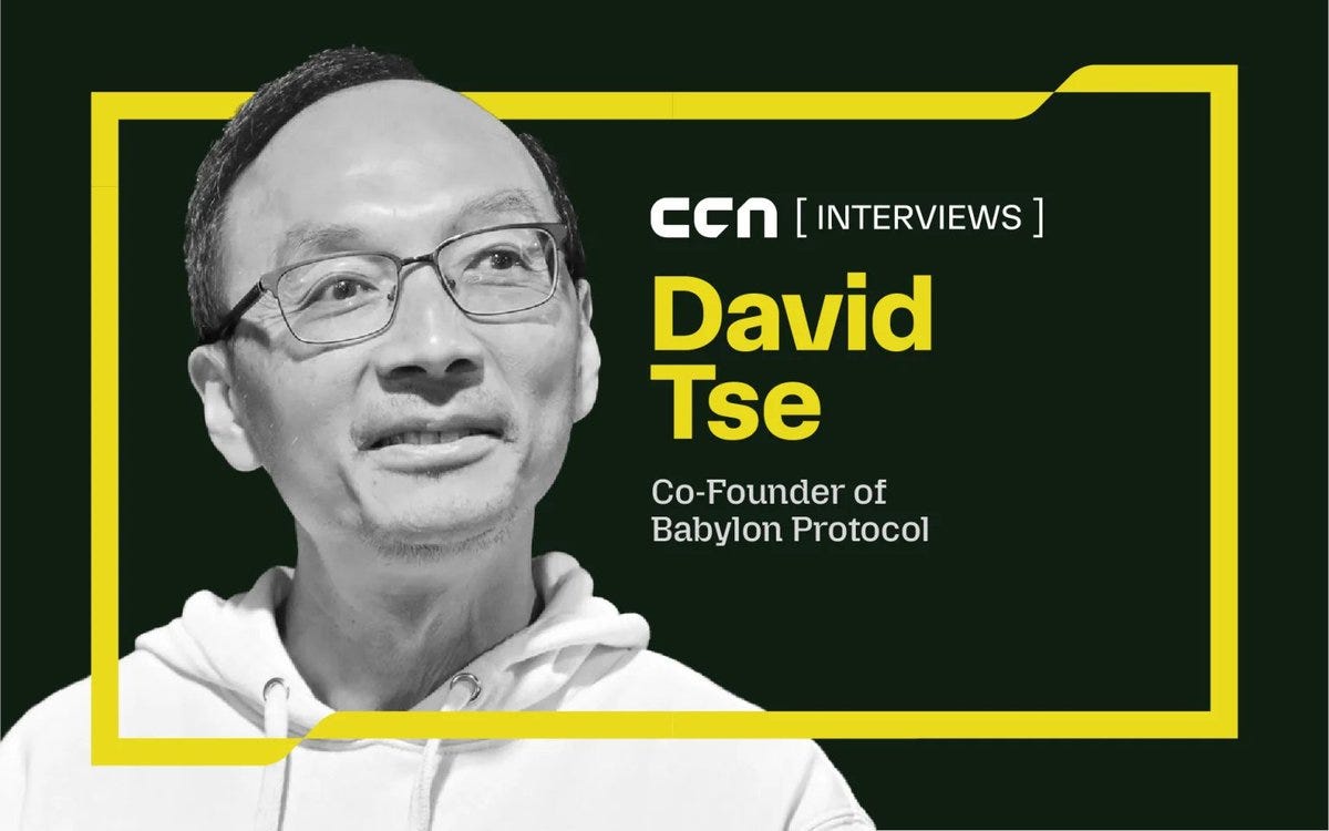 Babylon kurucu ortağı David Tse, Bitcoin’in dijital altın olmanın ötesine geçerek DeFi’ın temel altyapılarından birine nasıl dönüştüğünü ve 4 milyar dolarlık BTC teminat değerini nasıl açığa çıkardığını anlatıyor. | Kaynak: CCN.com
