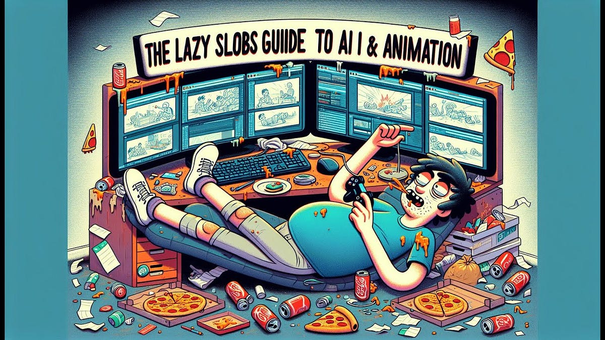 The Lazy Slob s Ultimate Guide to AI and Animation by Will Gray Medium