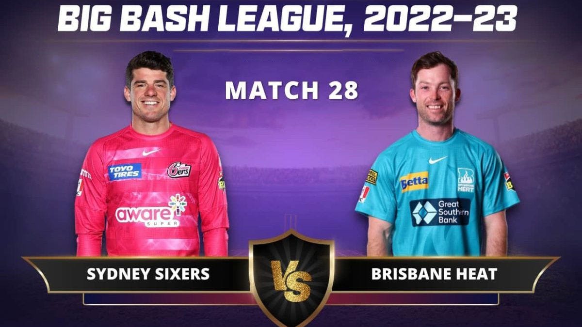 Sydney Sixers 2022/23 Mens Home Jersey
