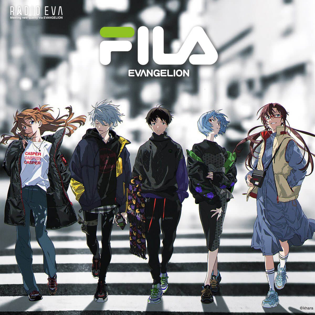 FILA launch Neon Genesis Evangelion clothing range | by Japan Nakama |  Medium