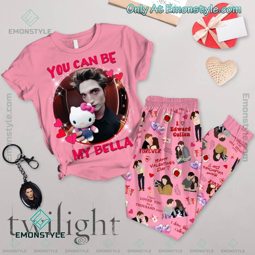 Twilight Edward Cullen You Can Be My Bella Valentine Pajamas Set | by  Babyemons | Jan, 2024 | Medium