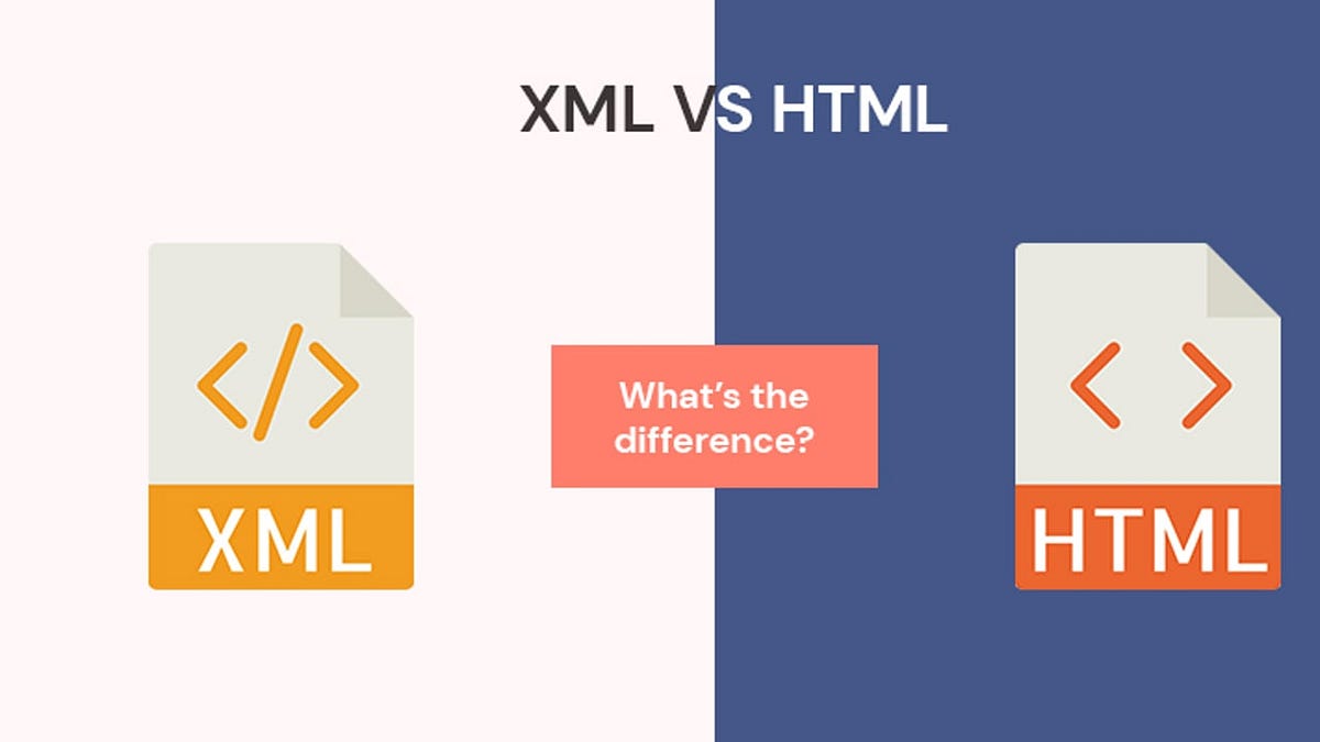 What is The Difference Between XML and HTML? | by Ali | May, 2024 | Medium