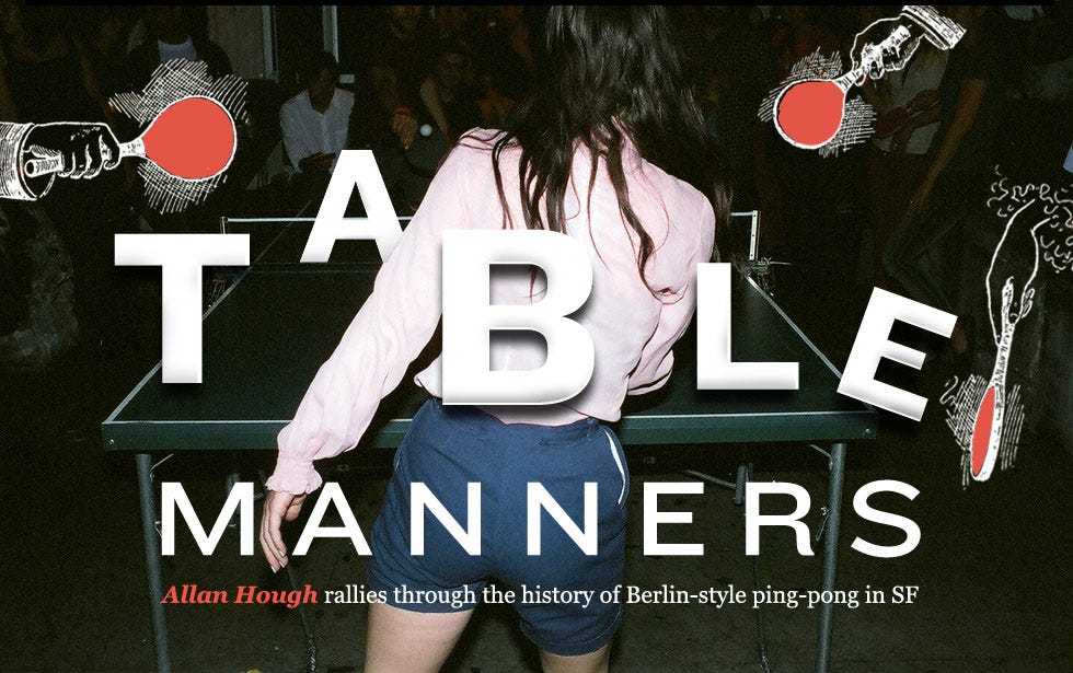 Table Manners — The Bold Italic — San Francisco