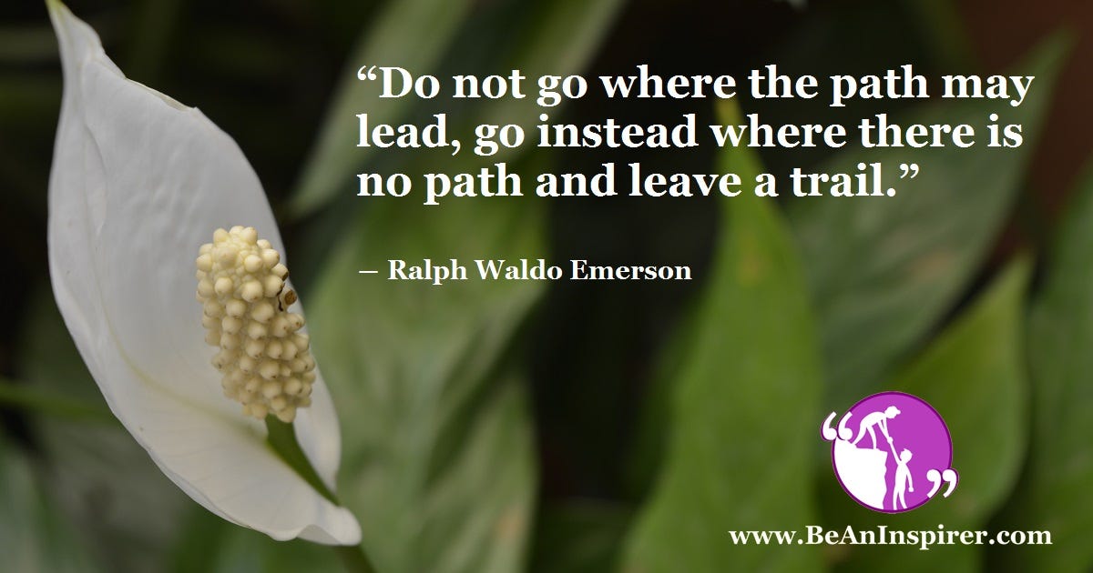 Dare To Go Off The Beaten Path And Leave Your Own Trail | by KrishNick ...
