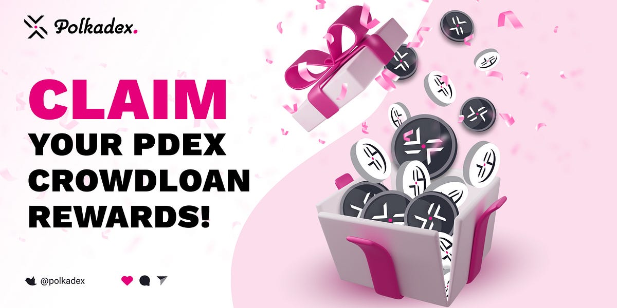 PDEX Crowdloan Rewards are now Ready to Claim!