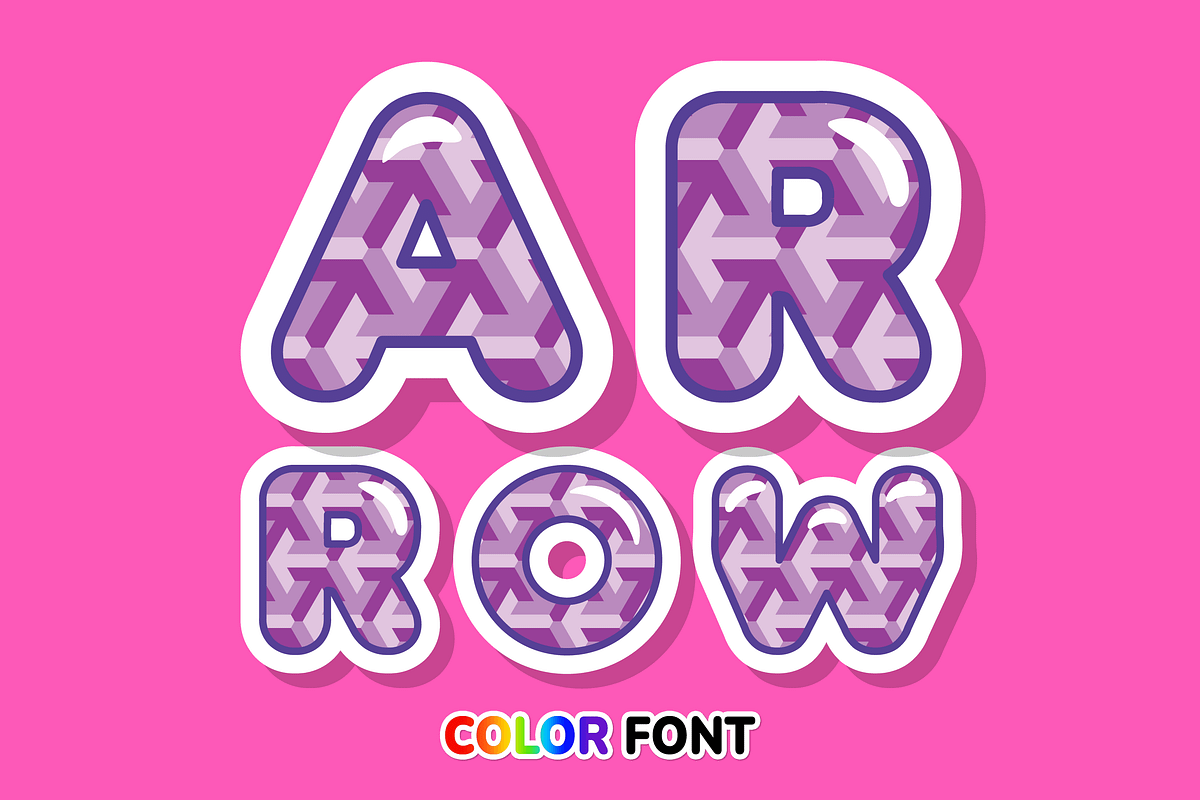 Arrow Font | by Isabellaink | May, 2024 | Medium