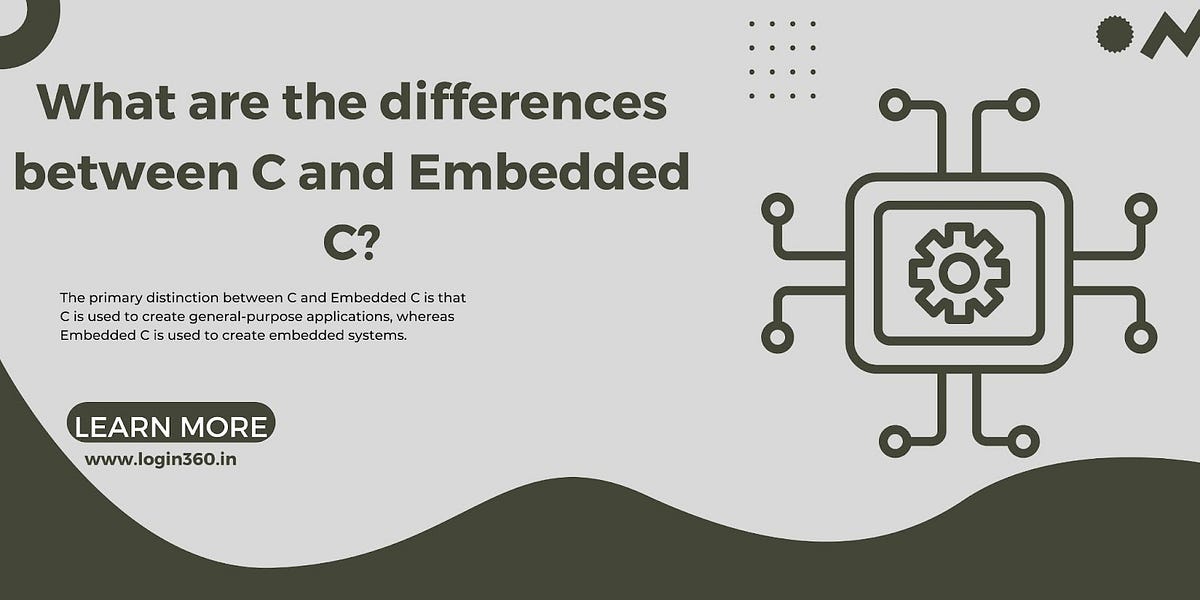 What are the differences between C and Embedded C? | by Arun Prasath ...