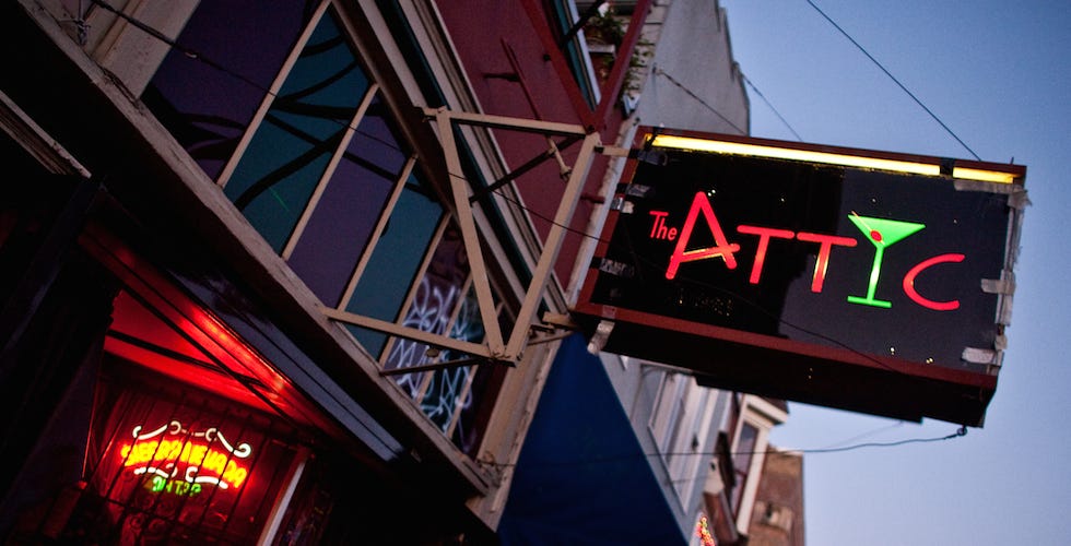 The Attic Has Closed — The Bold Italic — San Francisco