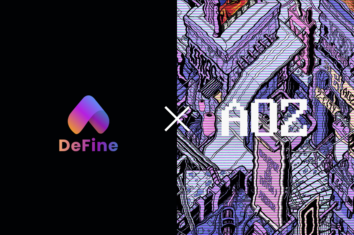 Define partnership with aoz announcement by define define platform
