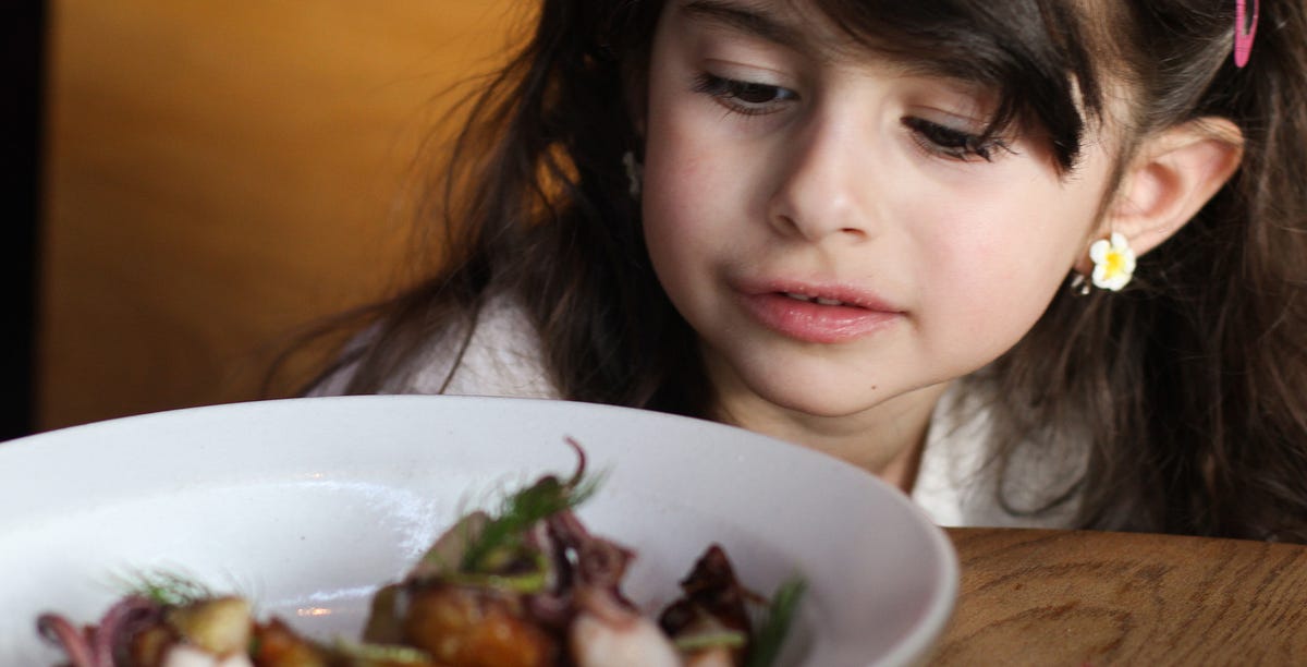 Four-Year-Old Reviews Plum Restaurant (with her face) — The Bold Italic — San Francisco